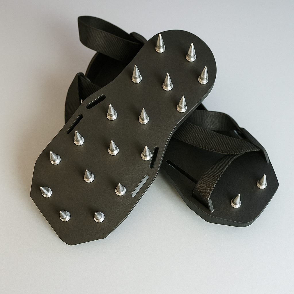 spiked shoes